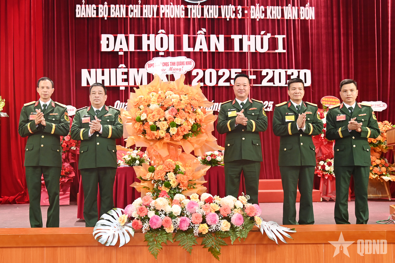 Đại hội Đảng bộ Ban Chỉ huy phòng thủ khu vực 3 - Đặc khu Vân Đồn lần thứ I, nhiệm kỳ 2025-2030